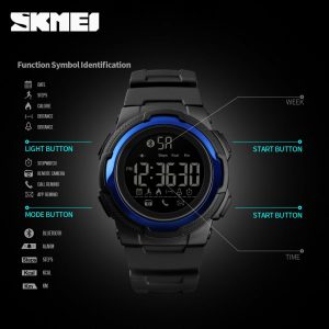 2019 SKMEI New Clock Men Sports Watch Bluetooth Smart Digital Clock Mens Top Luxury Brand Waterproof Watches Relogio Masculino