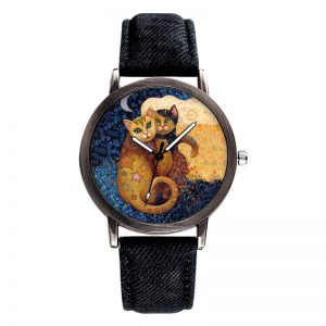 2020 Casual Simple Watch Women Ladies Girls Quartz Wrist Watch Relogio Feminino Womens Cat Watches Cute Clock reloj mujer