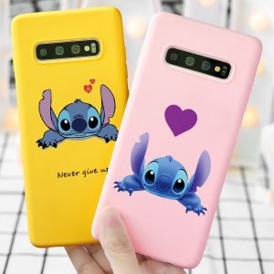 Cartoon Cute Soft TPU Case For Samsung Galaxy A51 A81 A71 A70 A60 A50 A40 A30 A10 A9 S20 Ultra S10 S9 S8 Plus Note 10 9 8 Covers