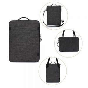 DOMISO 11 13 14 15.6 17.3 Inch Waterproof Laptop Bag Polyester with USB Charging Port Headphone Hole for Lenovo Acer HUAWEI HP