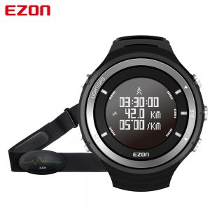 EZON T033 Smart Sports Marathon Running Watch Bluetooth 4.0 GPS Track Pedometer Heart Rate Wristwatch Altimeter Barometer
