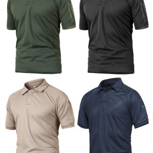 MEGE 2019 Men Summer Polo Shirt Casual Men Military Camouflage Short Tactical Oversize Shirt musculation polos para hombre