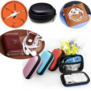 New Sundries Travel Storage Bag Charging Case For Earphone Package Zipper Bag Portable Travel Cable Organizer Electronics Bags